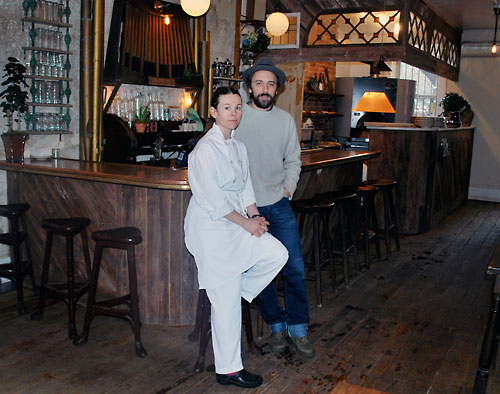 Oil and water: Vinegar Hill House owners Sam Buffa and Jean Adamson — who is 