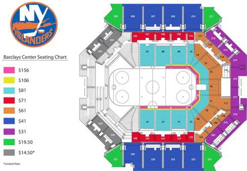 Barclayscenter Com Seating Chart