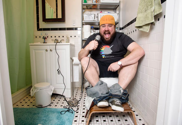 Potty humor: Comedians share tales of toilet tragedy