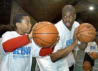 Playing ball with Ratner