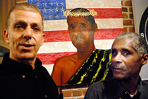 Real-estate broker censors art show