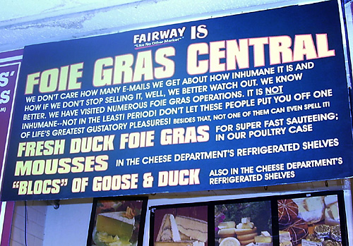 Fowl play: Fairway ducks foie gras flap