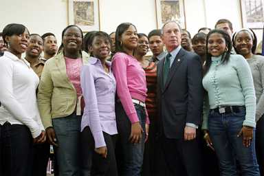 Bloomy comes to Brooklyn Tech