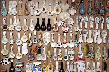 Still spooning: Clinton Hill man’s spoon rest trove is tribute to dead wife