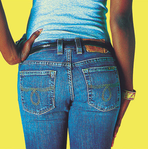 It’s in the jeans