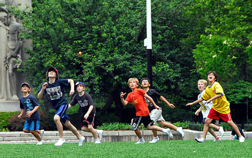 Mean green or good grass? Cadman Plaza Park opens