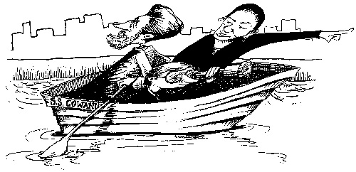 3 pols in same Gowanus boat