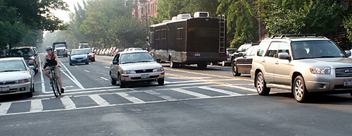 Ninth St makes way for bikes