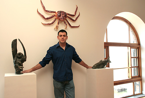 Crab man’s arty grab bag