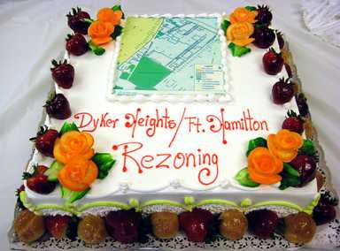 Piece of cake: Dyker downzone is official