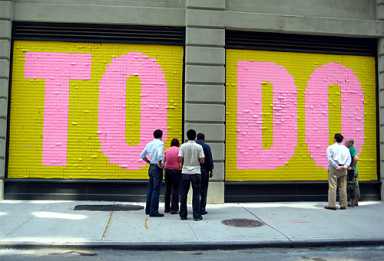 What’s on your ‘To Do’ list?