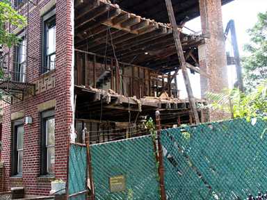 Storm may have caused collapse