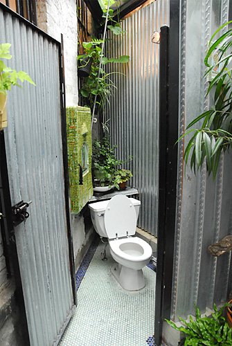 New toilet saves water, planet