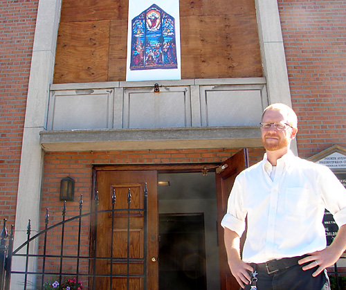 Local church healing after act of God