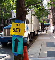 Inconvenience pays: Movie crew tosses dough around Heights