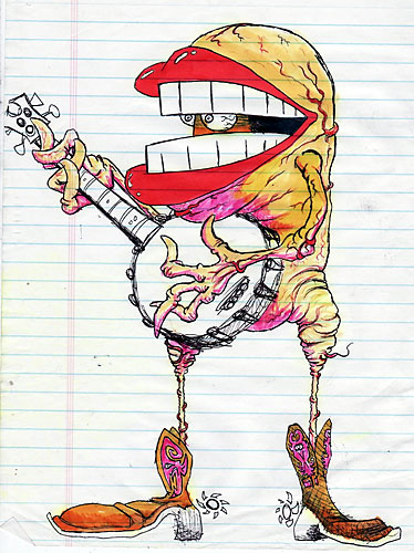Bad art from good drunks