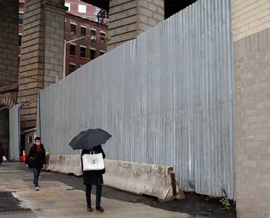 Mister Bloomberg, paint over that wall!