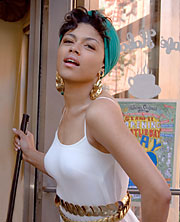 Pin-up goes green: Recycled paper, same hot babes