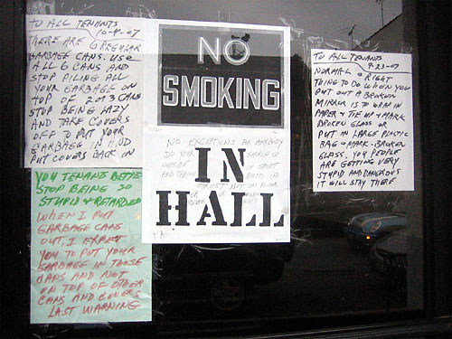 Super in a war with his ‘stupid’ tenants