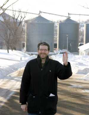 Brooklynite arrives in Brooklyn: Editor bearing gifts basks in small-town warmth