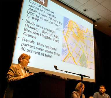 Residential parking permits plan cheered