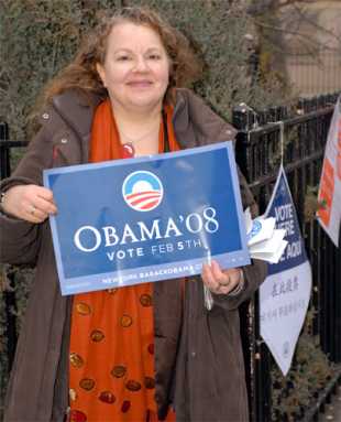 Clinton and Obama split Brookyn