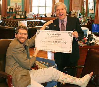 Scandal! Beep accepts our check, but says auction was a fake!