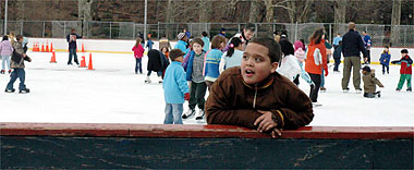 Rink donation not so dinky
