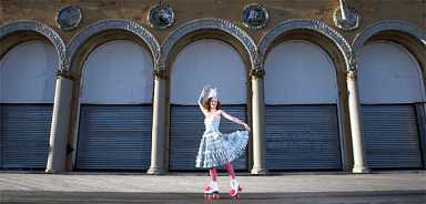Coney Isle’s roller girl