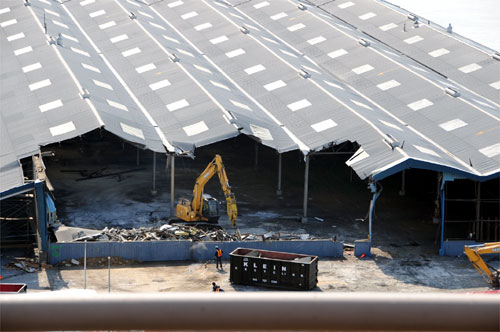 Deconstruction: Pier clearing begins for ‘Park’