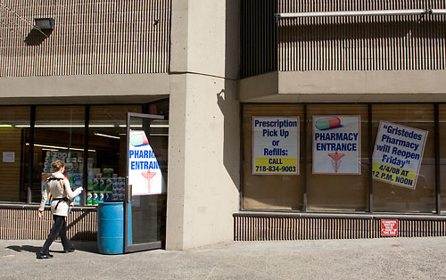 Gristedes pharmacy reopens after fire