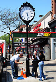 Hot clock