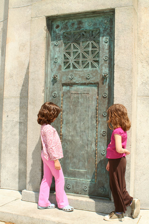 A glimpse inside Ft. Greene Park monument