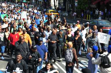 Protests shut down Atlantic Ave