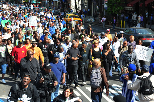 Protests shut down Atlantic Ave