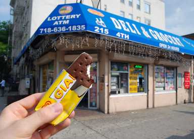 She $creams over ice cream