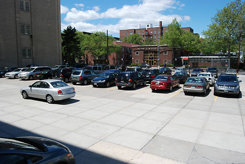 Spaces everywhere, but no place to park