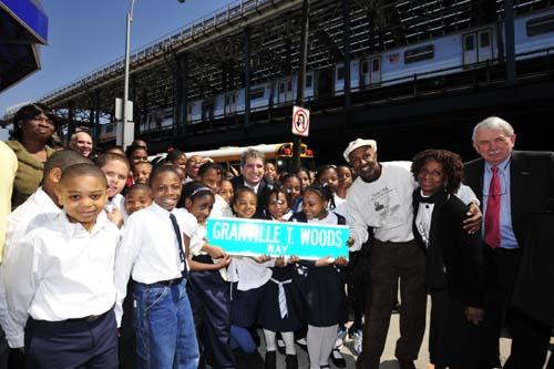 Granville T. Woods Way debuts in Coney – Many come to honor inventor