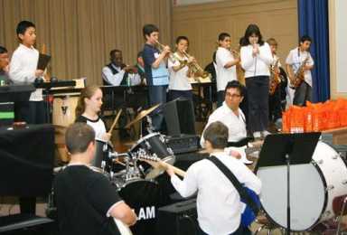 1-2-3-4! P.S. 216 strikes a chord with the whole district