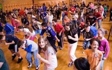 P.S. 52 students reach new heights for health