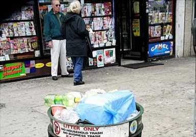 DOS pays a visit to merchants – City warns shopkeepers about messy storefronts