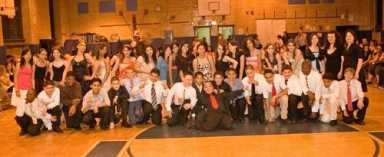 Teens take ballroom dance challenge at Mckinley JHS