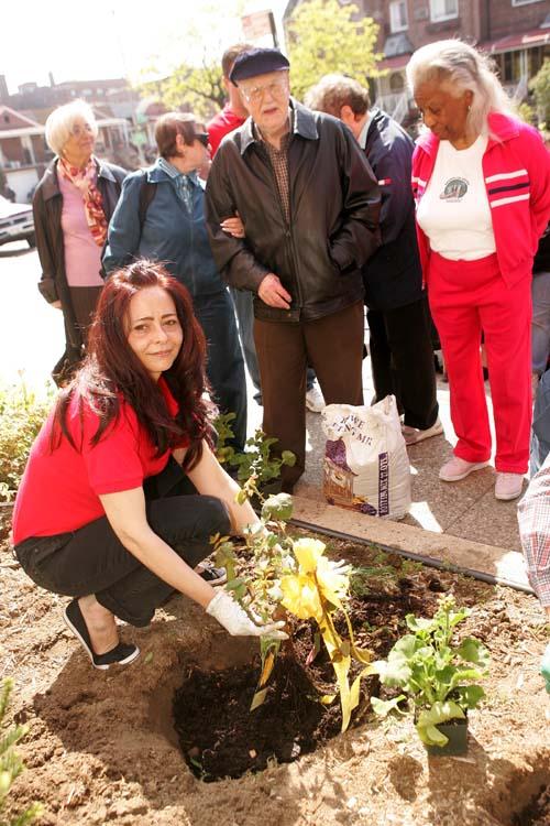 A garden of delights for local senior citizens