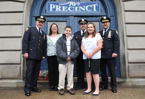 Sendoff for Inspector Harris