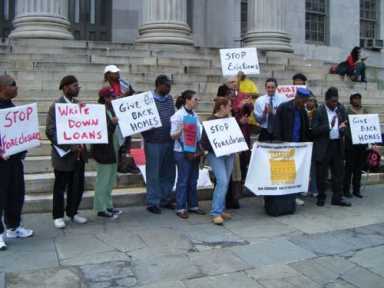 Home Foreclosure crisis backlash