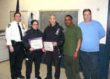 Crime busters in the drivers seat – 60th Police Precinct hails cops of the month