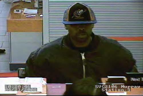 Hunt is on for note-passing bank robber