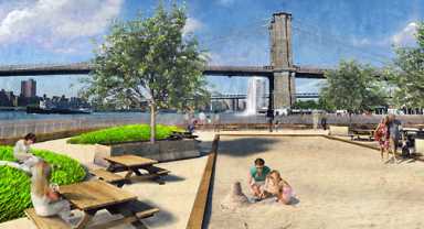 Temp space for ‘Waterfall’ view