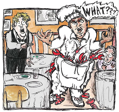 Something’s fishy at Junior’s