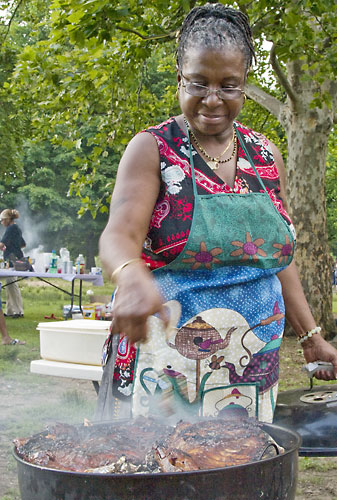 Park is BBQ crazy!